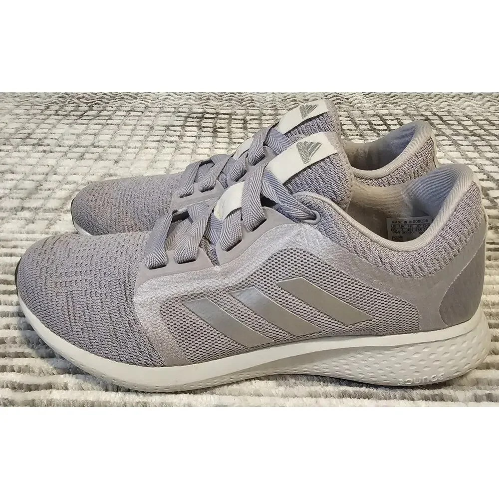 Adidas Edge Lux 4 Bounce Grey Silver Women's Size 8.5 Running Shoes FW9260